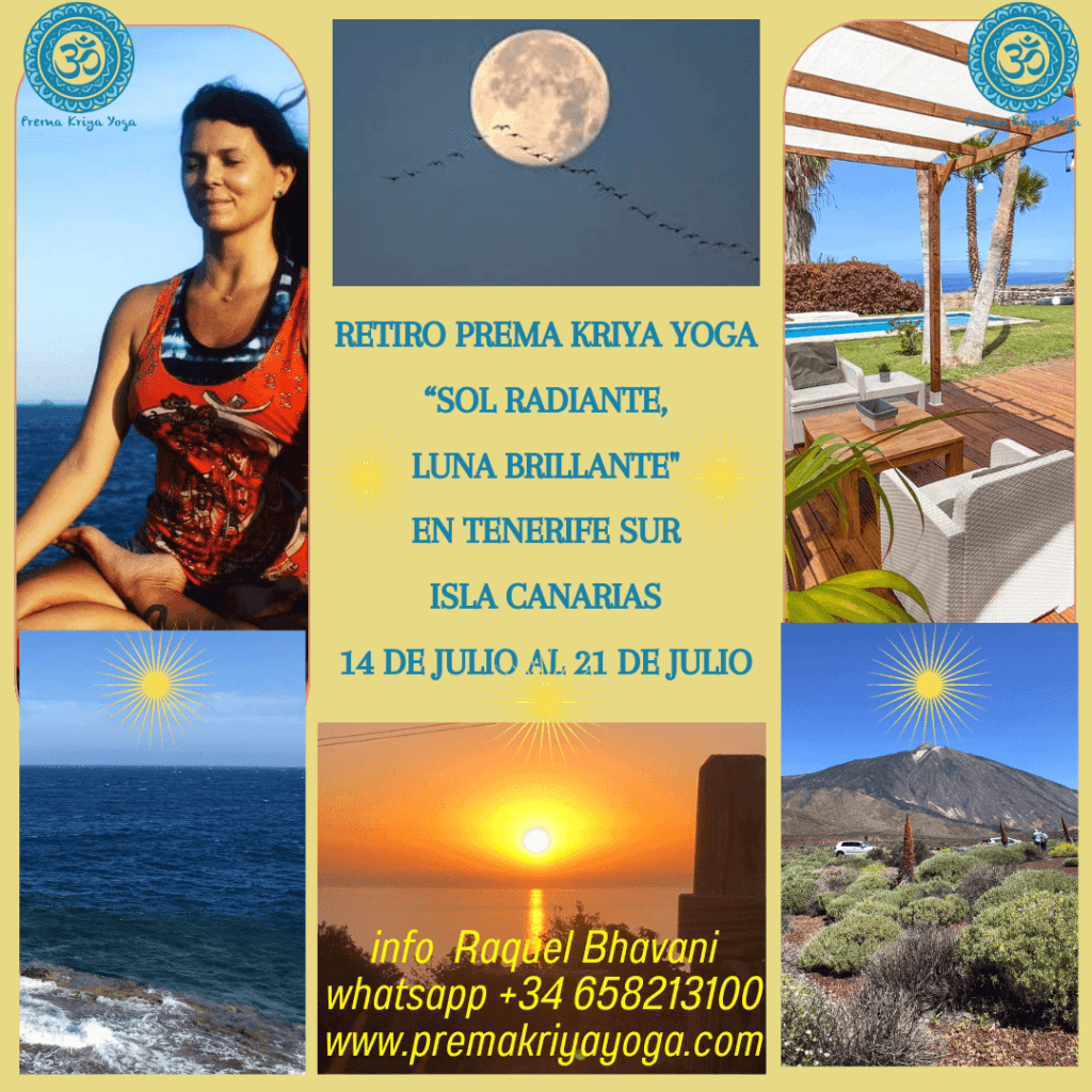 retiro prema kriya yoga sol radiante luna brillante