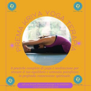 PREMA KRIYA YOGA - Workshop IT Yoga terapia 1