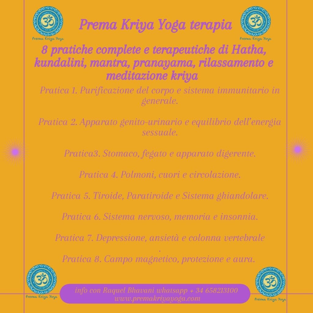 PREMA KRIYA YOGA - Workshop IT Yoga terapia 2