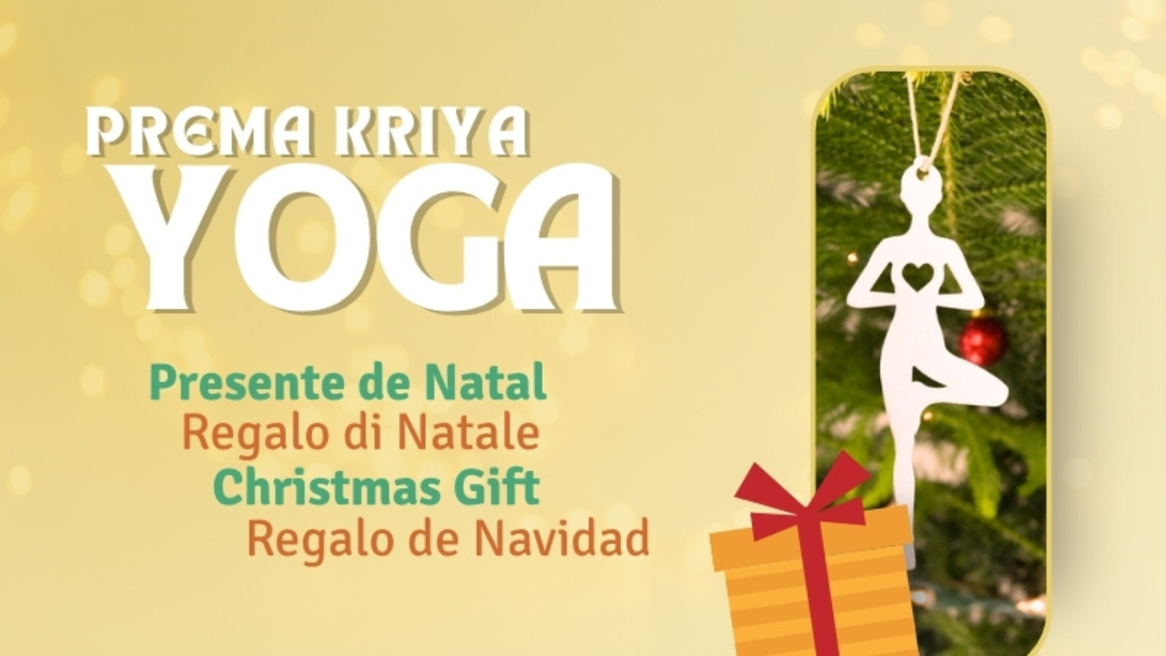 PREMA KRIYA YOGA - capa - presente de Natal 2025