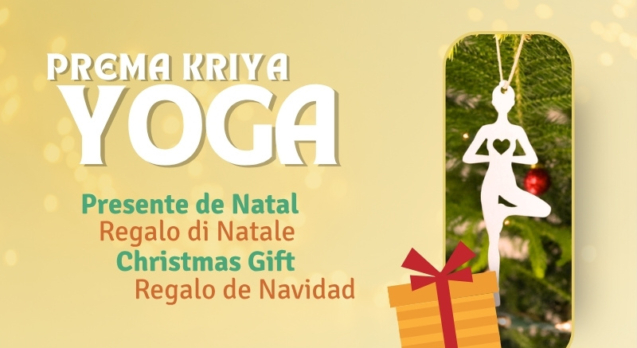 PREMA KRIYA YOGA - capa - presente de Natal 2025