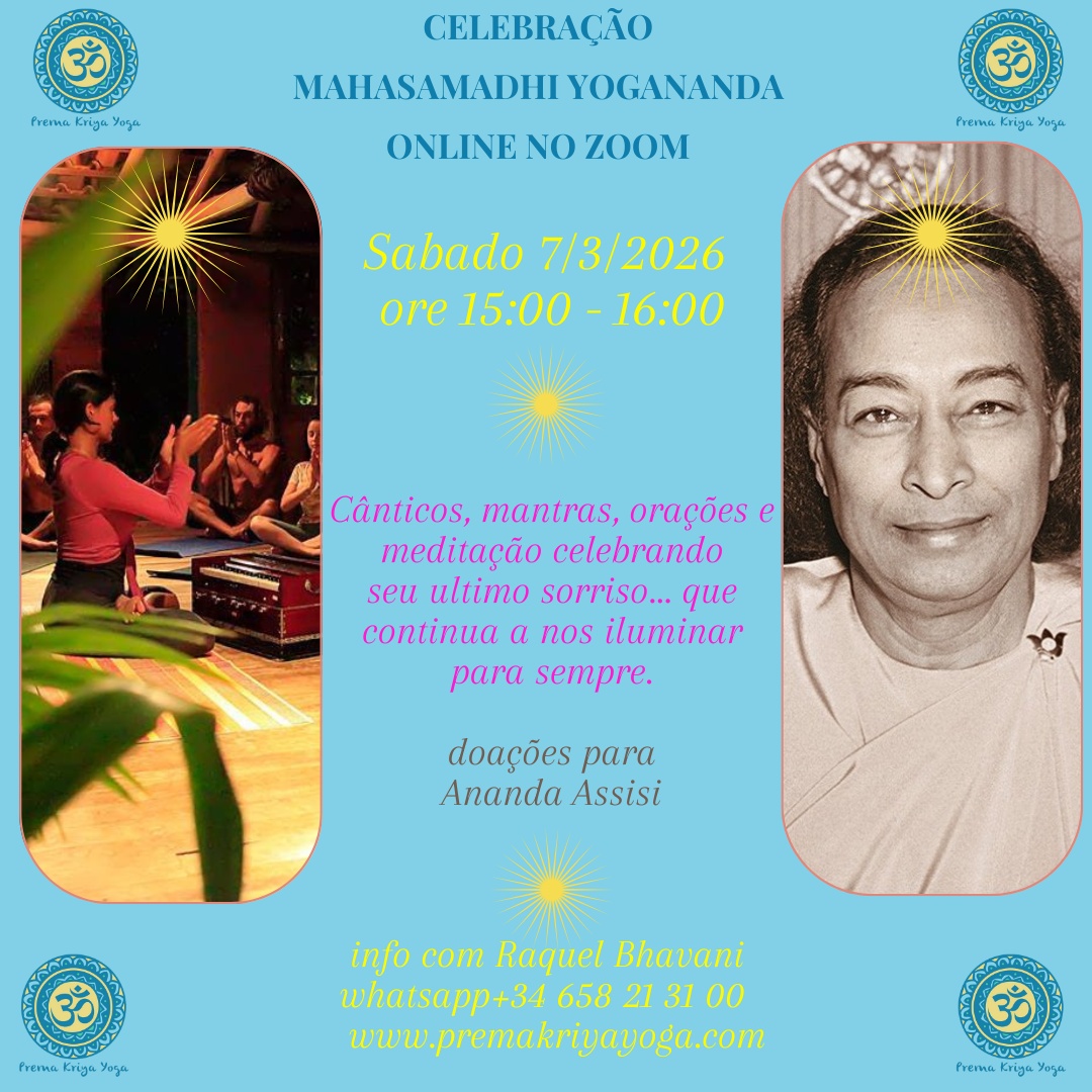 PREMA KRIYA YOGA - PT - mahasamadhi 7 marco yogananda
