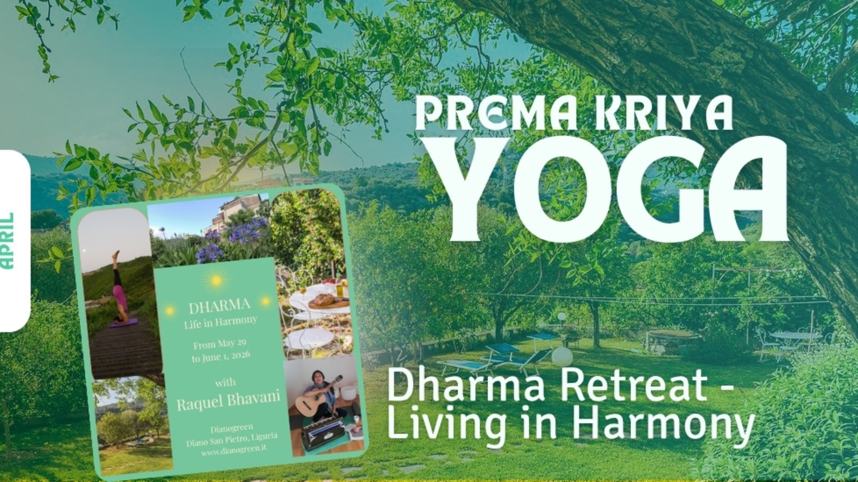 PREMA KRIYA YOGA - Newsletter April 01 (EN)